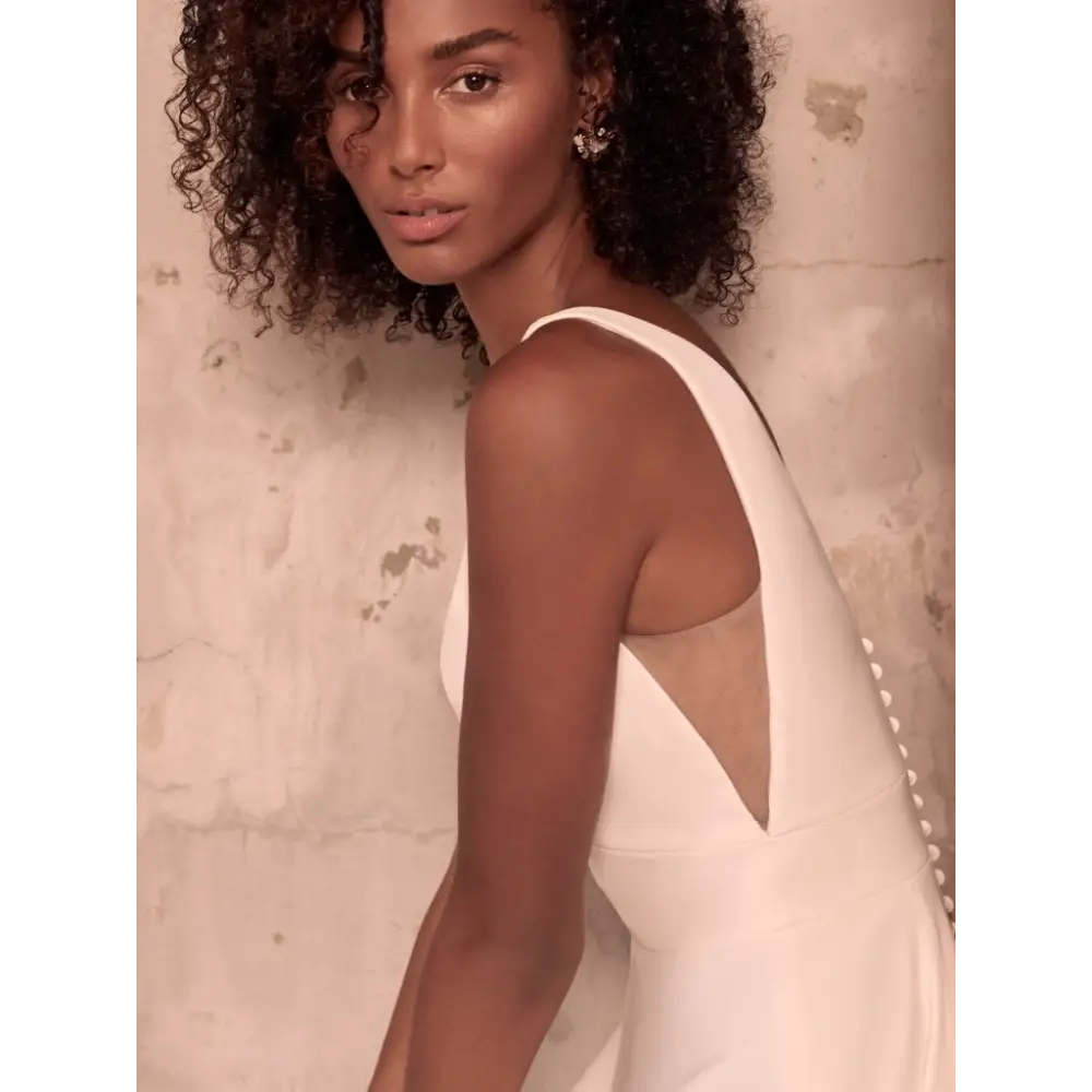 Josephine Lynette by Maggie Sottero Wedding Dress - Sample Sale | Elegant Bridal Gown for Church Ceremony & Beach Weddings