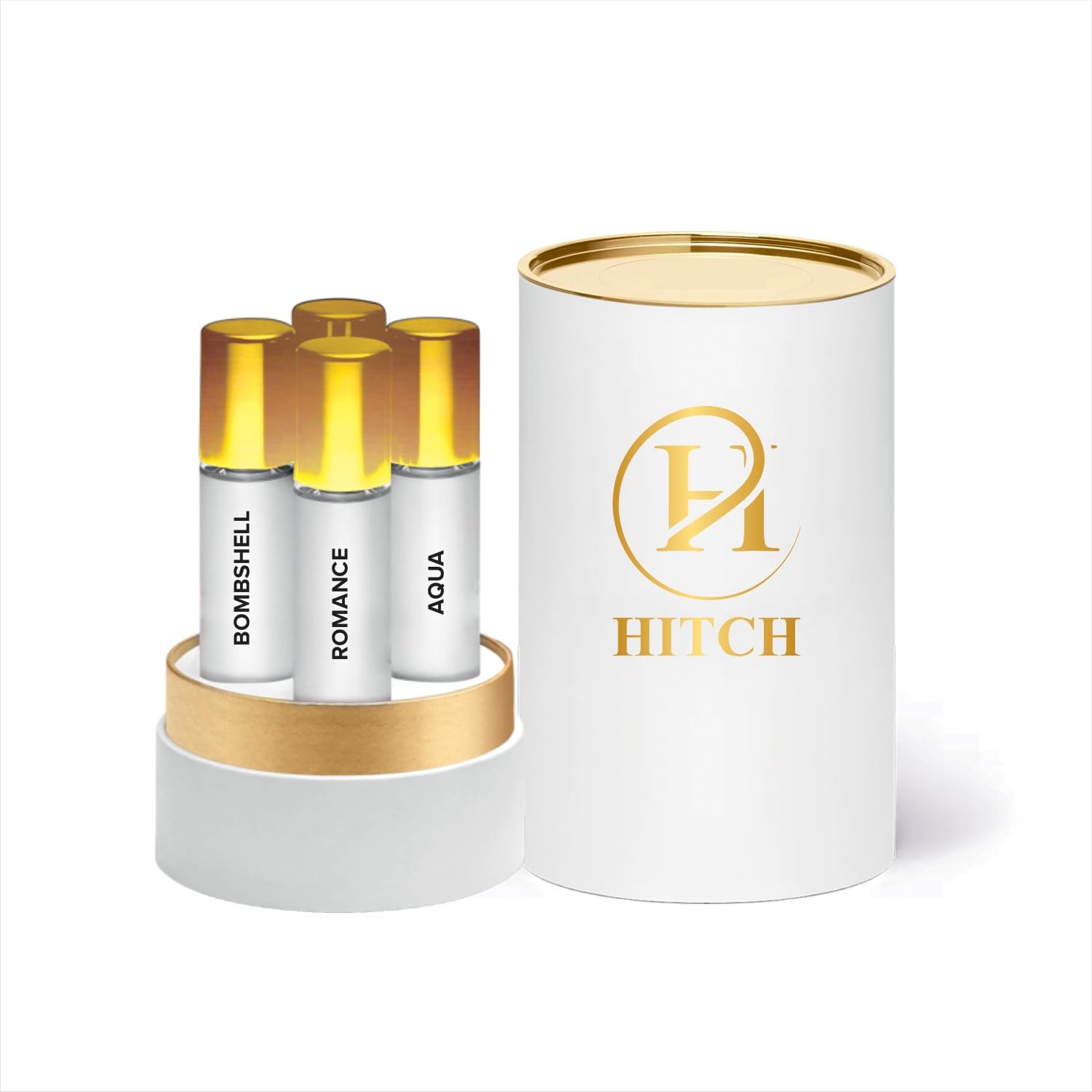 Premium HITCH Perfume Gift Set for Men & Women - 50ml Eau de Parfum, Long-Lasting Fragrance for Date Night & Special Occasions