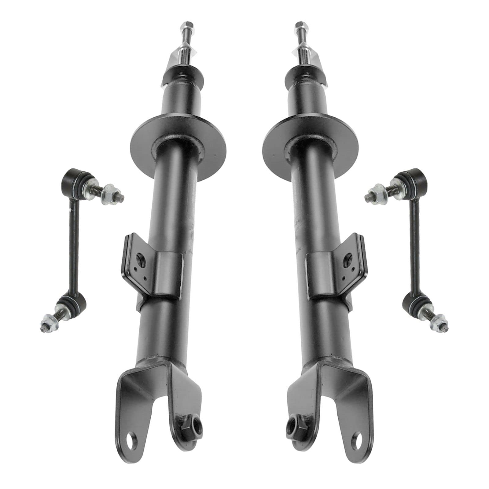 2005-2010 Chrysler 300 2008-2010 Dodge Challenger 2006-2010 Charger Front Suspension Kit - Shock Absorber, Sway Bar & Stabilizer Link Replacement - Improve Ride Comfort & Handling for Daily Driving & Performance Upgrades