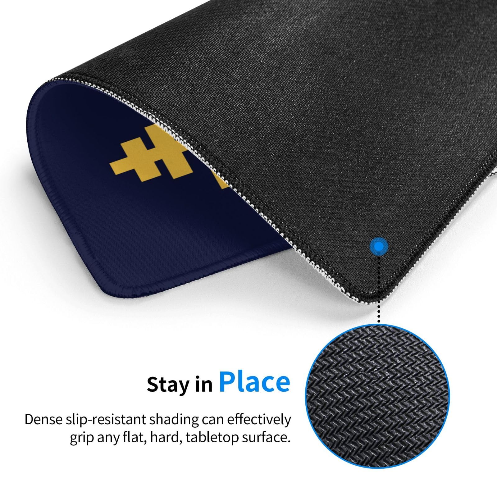 SIYTUAU Riverside California Flag Mouse Pad - Waterproof Non-Slip Rubber Gaming Mousepad (10x12 inches) for Office, Laptop & PC - Perfect for Work, Gaming & Home Use