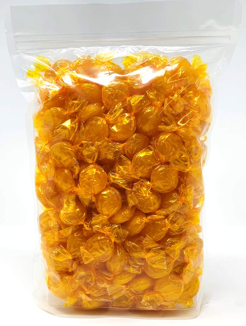 Butterscotch Hard Candy Discs - 3LB Bulk Bag for Candy Buffets, Party Favors & Retail Stores | Old-Fashioned Buttons Candy for Baking, Gifts & Snacking