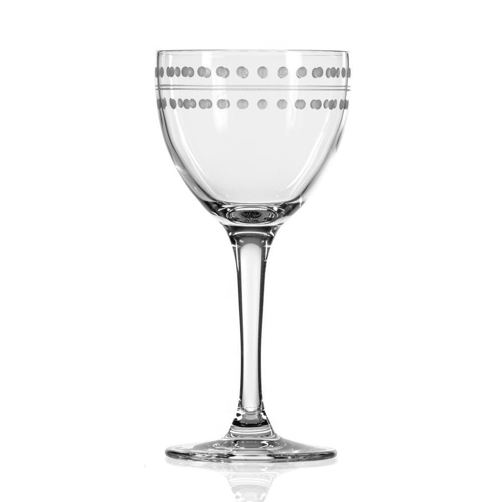 Vintage Mid Century Modern 5oz Nic & Nora Cocktail Glasses Set of 12 - Elegant Coupe Glassware for Martinis, Champagne & Cocktail Parties, Home Bar Essentials