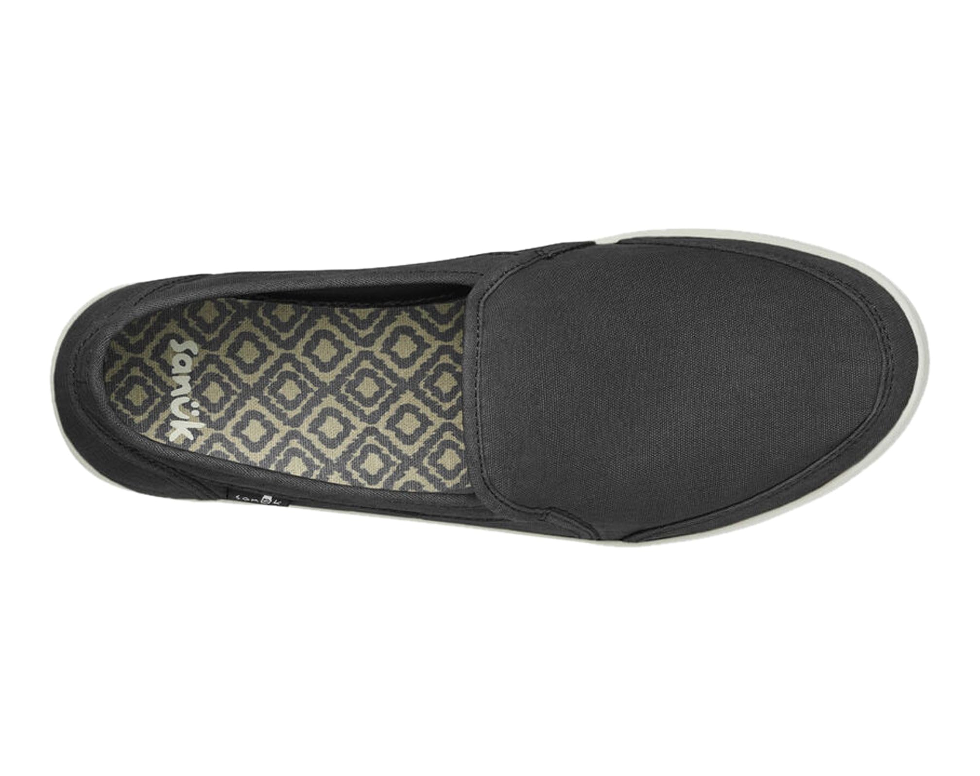 Sanuk Women's Pair O Dice Slip-On Loafers - Comfortable Casual Shoes with Cushioned Footbed for Walking, Travel & Everyday Wear