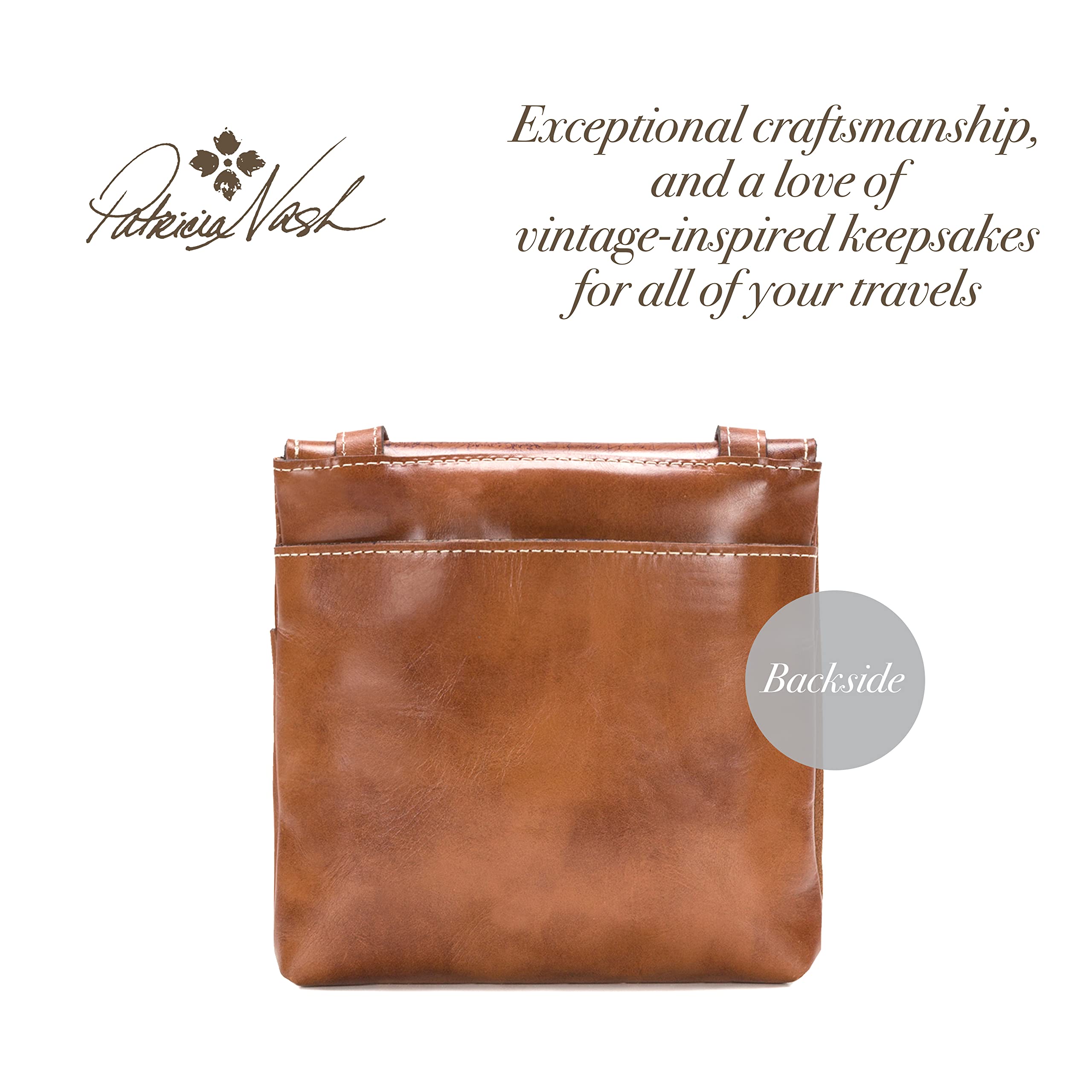 Patricia Nash Granada Leather Crossbody Bag for Women - Stylish & Durable Handbag for Everyday Use, Travel, and Work