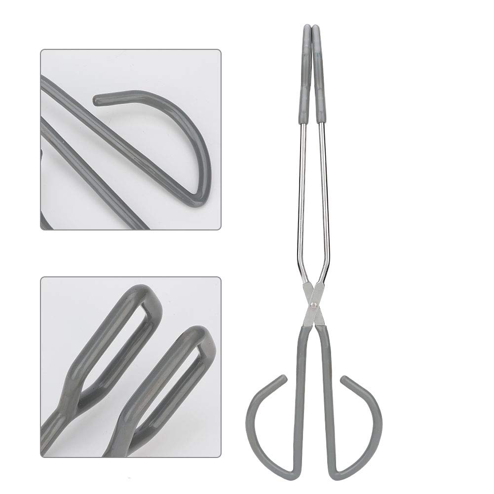 Long Handle Toilet Paper Tongs - Bathroom Wiping Aid with Lightweight Self-Wipe Assistance | Durable Paper Grabbing Clamp for Elderly & Disabled | Essential Hygiene Tool for Home & Hospital Use