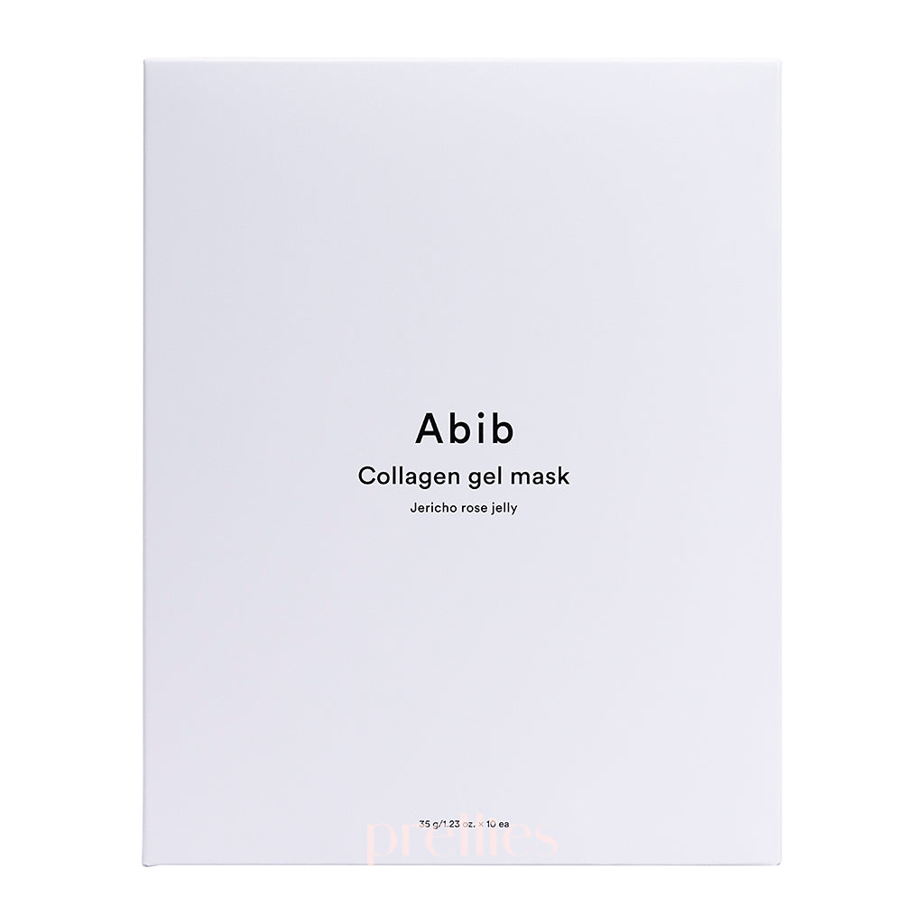 Abib Collagen Gel Mask - Jericho Rose Jelly (10 Sheet/Box) | Hydrating & Anti-Aging Face Mask for Glowing Skin | Perfect for Spa Night & Self-Care Routine