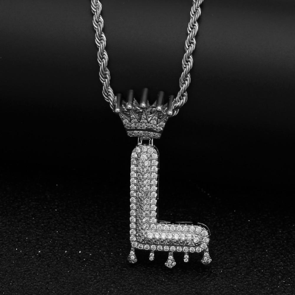 Elegant Chain Necklace with Letter L Pendant - Perfect for Gifts, Layering & Everyday Wear