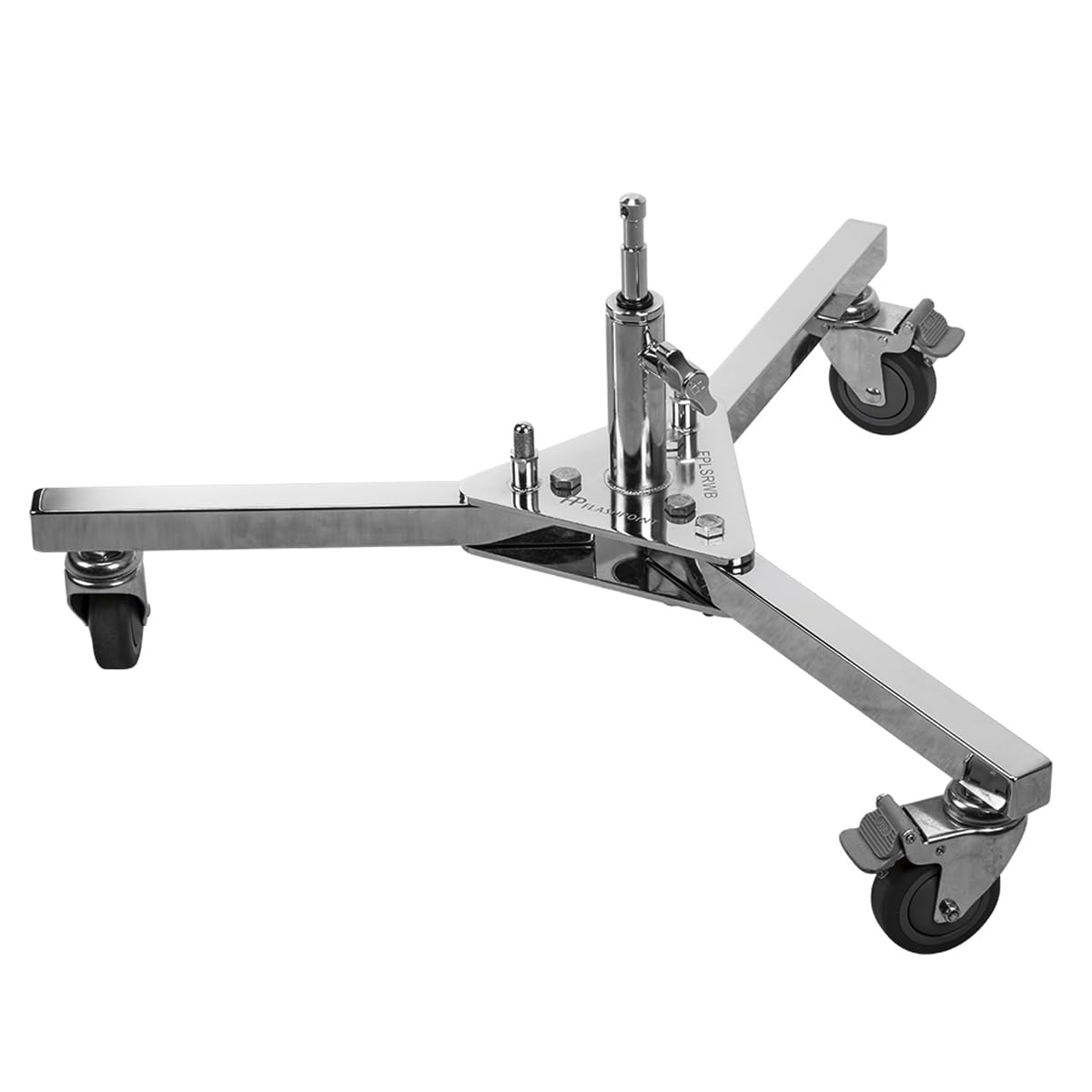 Flashpoint Runway Stand Base with Junior to Baby Adapter - Professional Photography Lighting Stand for Newborn, Baby & Toddler Portraits - Perfect for Studio, Home & On-Location Shoots