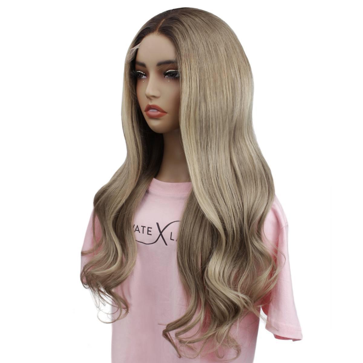 5x5 HD Lace Glueless Human Hair Closure Wig - Natural Black/Brown/Blonde - Perfect for Daily Wear & Special Occasions