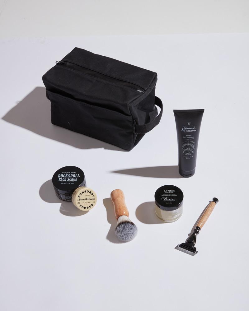 Premium Black Travel Kit - Compact & Stylish Essentials for Men & Women - Perfect for Business Trips, Vacations & Daily Commutes