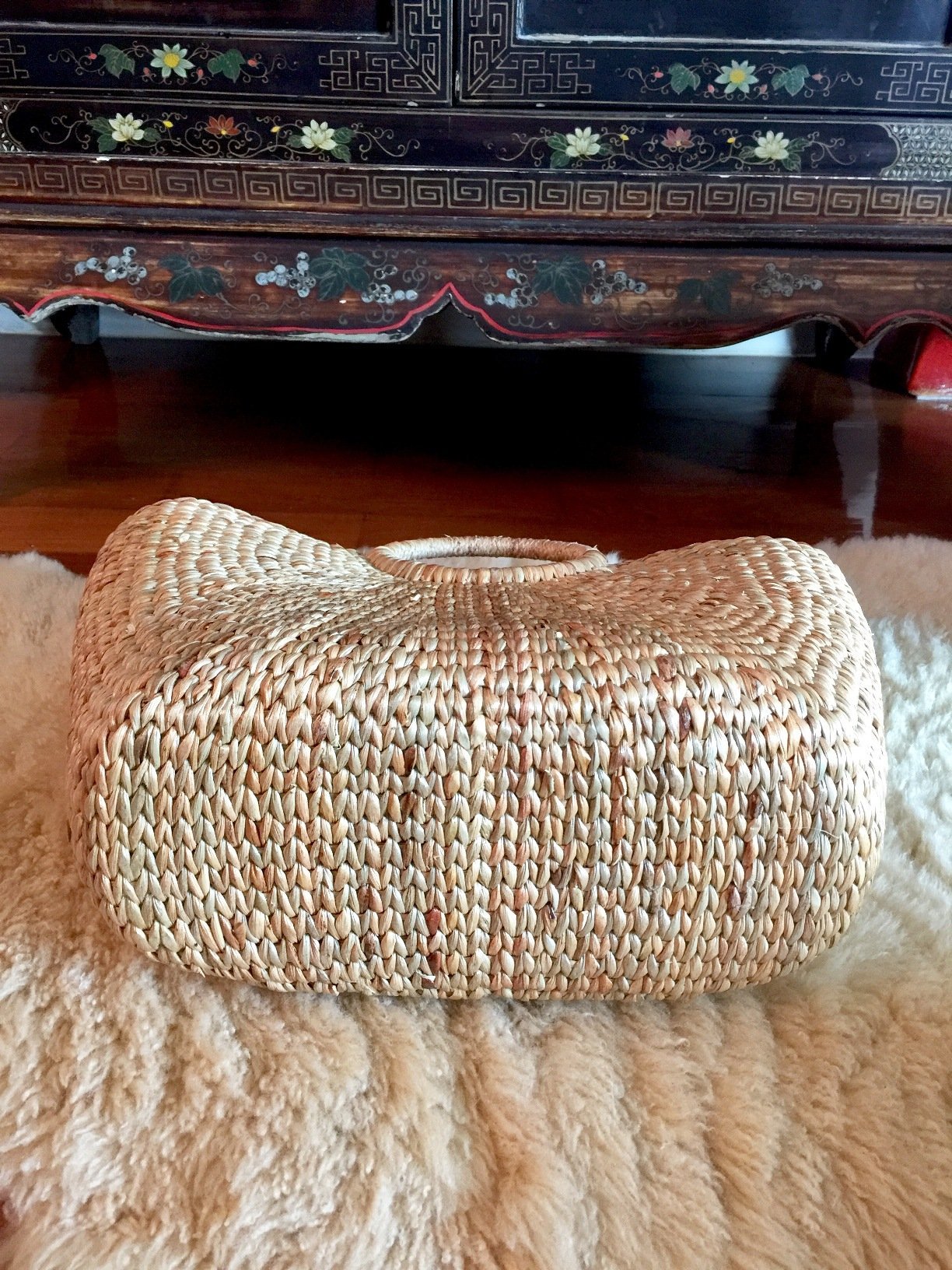 InfinityLoveCo Large Handwoven Straw Beach Tote Bag - Natural Woven Basket Purse for Women, Summer Vacation, Picnic & Outdoor Activities | Perfect for Beach, Pool, Shopping & Travel