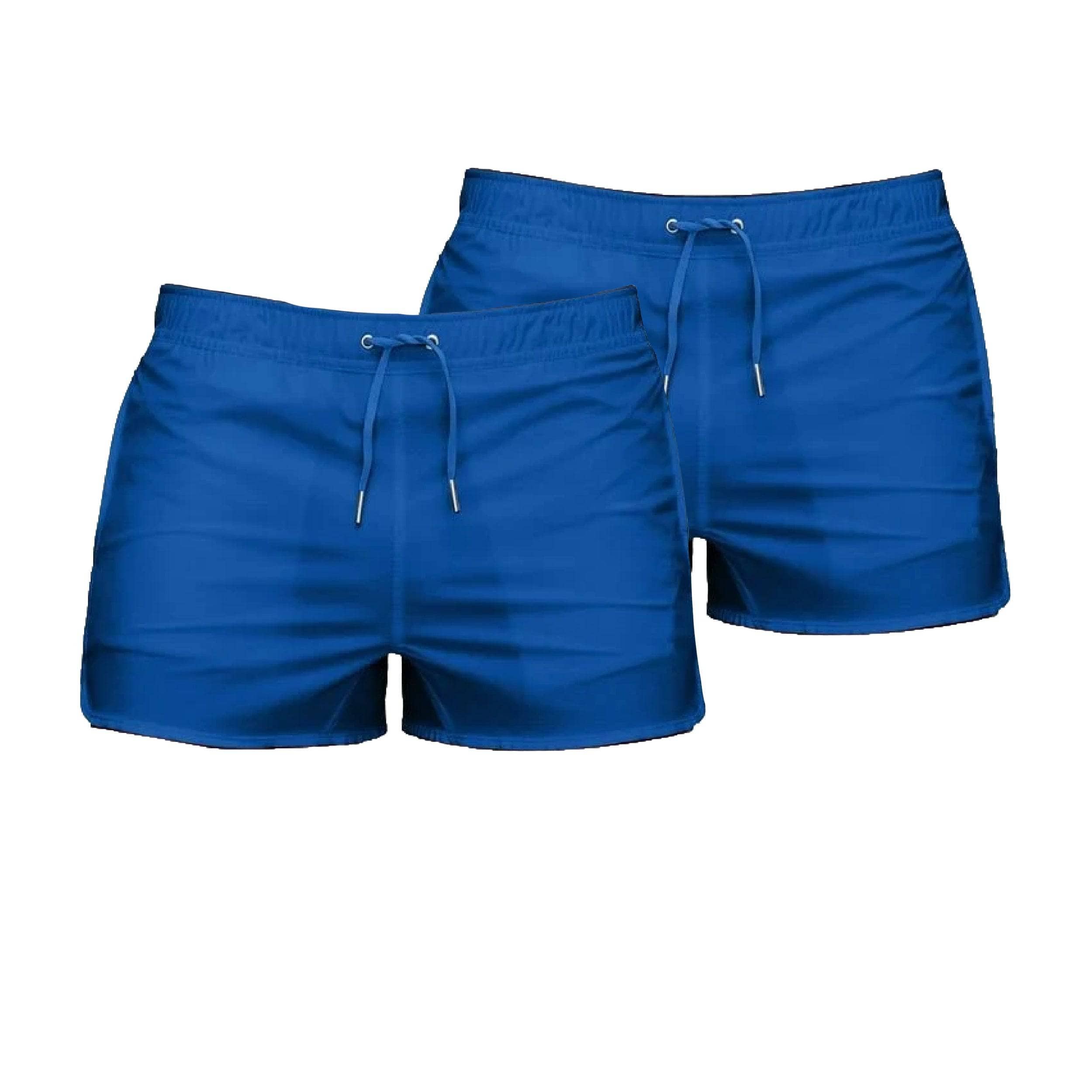 Black Prime Hoochie Daddy Shorts for Men - Comfortable Summer Swim & Lounge Shorts - Perfect for Beach, Pool, Gym, and Casual Wear