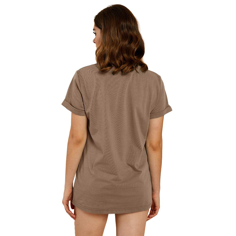 Cicy Bell Women's Dandelion Print T-Shirt - Cute Graphic Tee Short Sleeve Summer Cotton Top for Casual Wear, Outfits & Daily Fashion