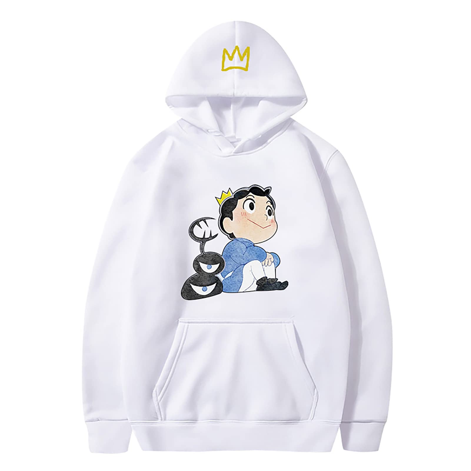 Bojji & Kage Anime Hoodie - Manga Ranking of Kings Sweatshirt for Men | Long Sleeve Pullover | Perfect for Cosplay, Anime Conventions & Casual Wear