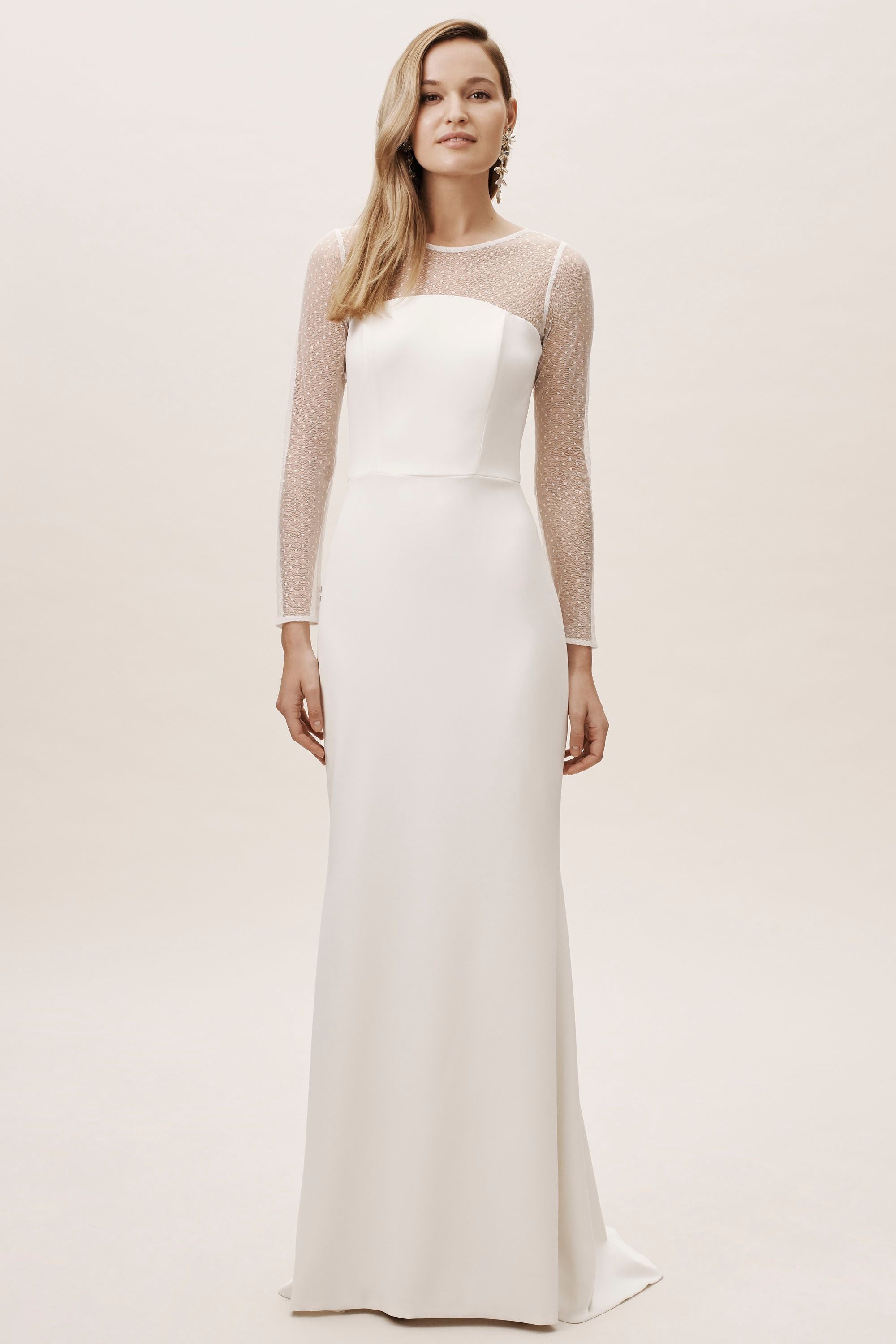 BHLDN Amy Kuschel Cat Gown - Elegant Lace Wedding Dress with Floral Embroidery | Perfect for Beach Weddings, Boho Bridal Showers & Romantic Photoshoots
