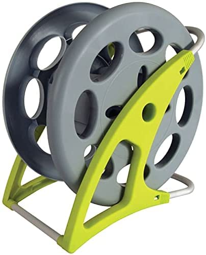 LODOICEA 108440 Swimming Pool Cleaner & Vacuum Storage Hose Reel - Heavy Duty Pool Hose Holder for Easy Storage (Hose Sold Separately) - Perfect for Inground & Above Ground Pools