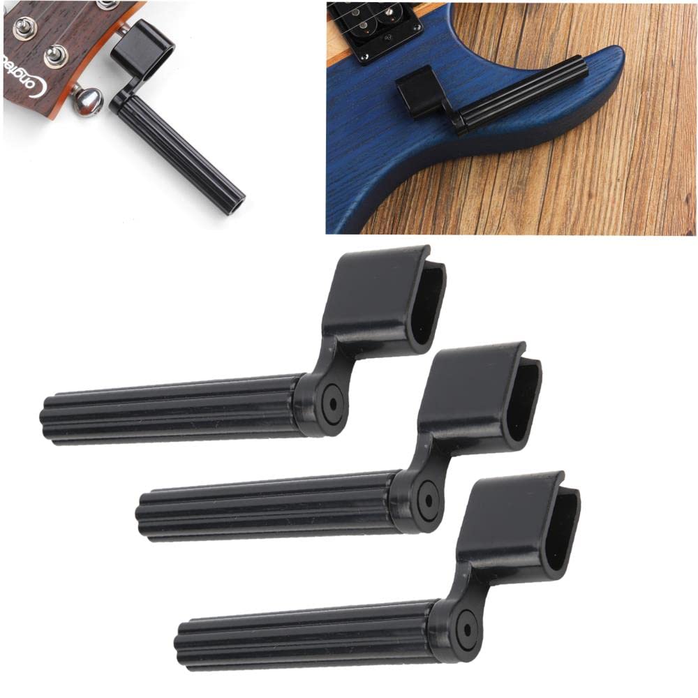 3Pcs Guitar String Winder Pin & Peg Puller Kit - Essential Maintenance Tool for Electric/Acoustic Guitar & Ukulele String Changing | Perfect for Musicians, Beginners & DIY Guitar Repair