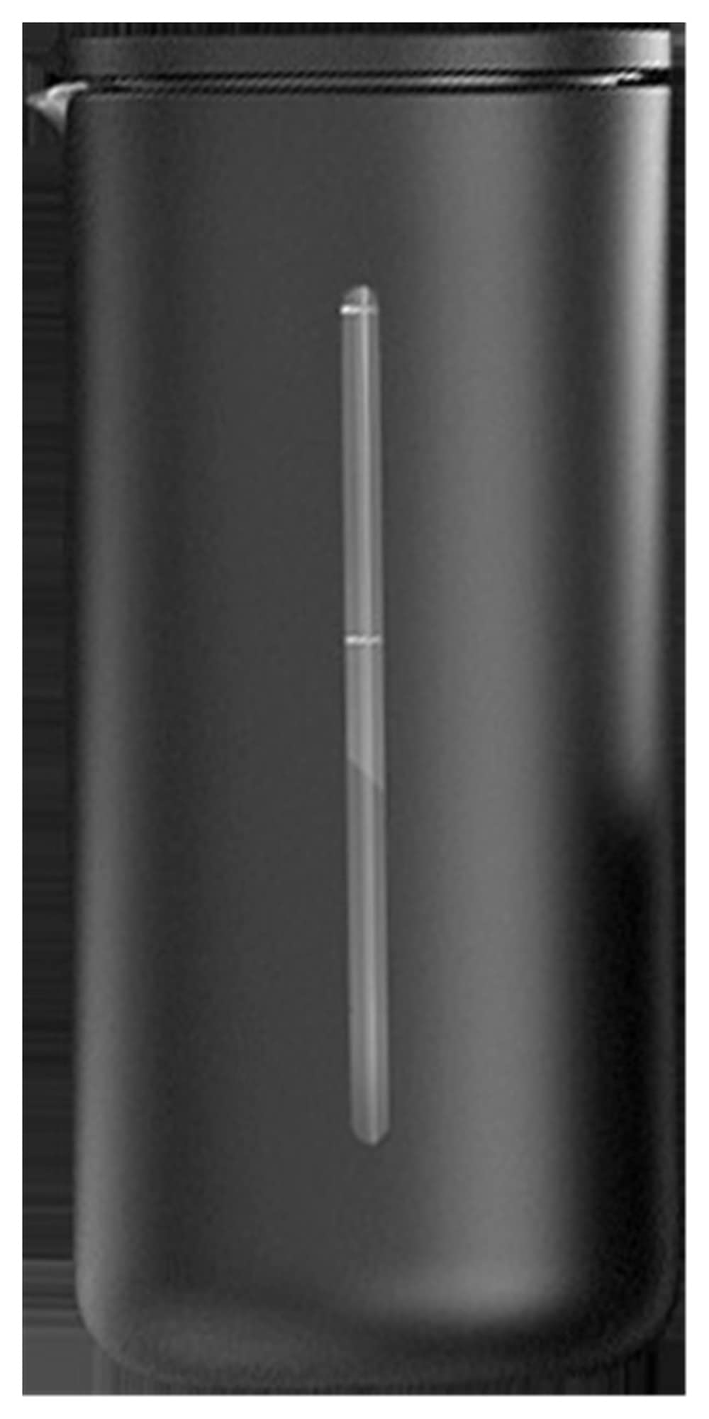 HUACHEN-LS 450ml French Press Coffee Maker - Stainless Steel, Black & White Options - Perfect for Home, Office, Travel & Camping - Easy to Use Coffee Brewing Utensil with Heat-Resistant Glass & Mesh Filter - Ideal for Making Rich, Flavorful Coffee Anywhere