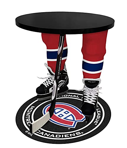 Black Table Top W/ Montreal Puck Mat