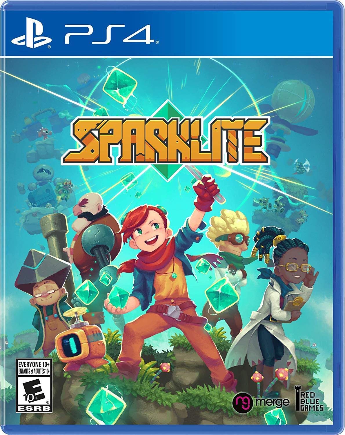 Sparklite - Action-Adventure Game for PlayStation 4 | Explore, Battle & Upgrade in a Vibrant World | Perfect for RPG Fans & Casual Gamers