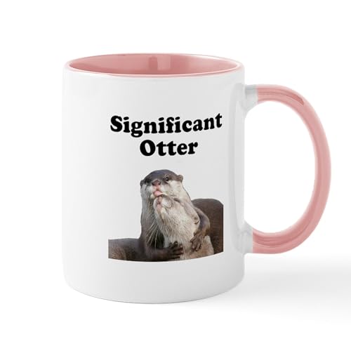 White/Pink Inside - Significant Otter Mug