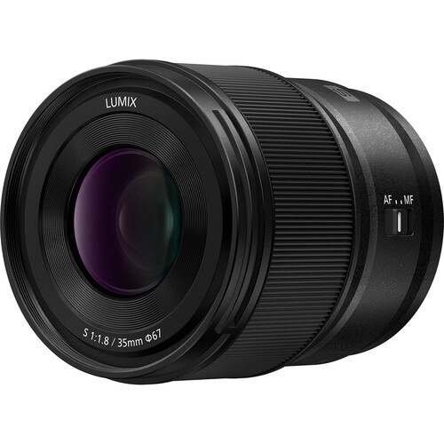 Panasonic Lumix S 35mm f/1.8 Full Frame Lens for Mirrorless Cameras - Perfect for Portrait, Street & Low Light Photography