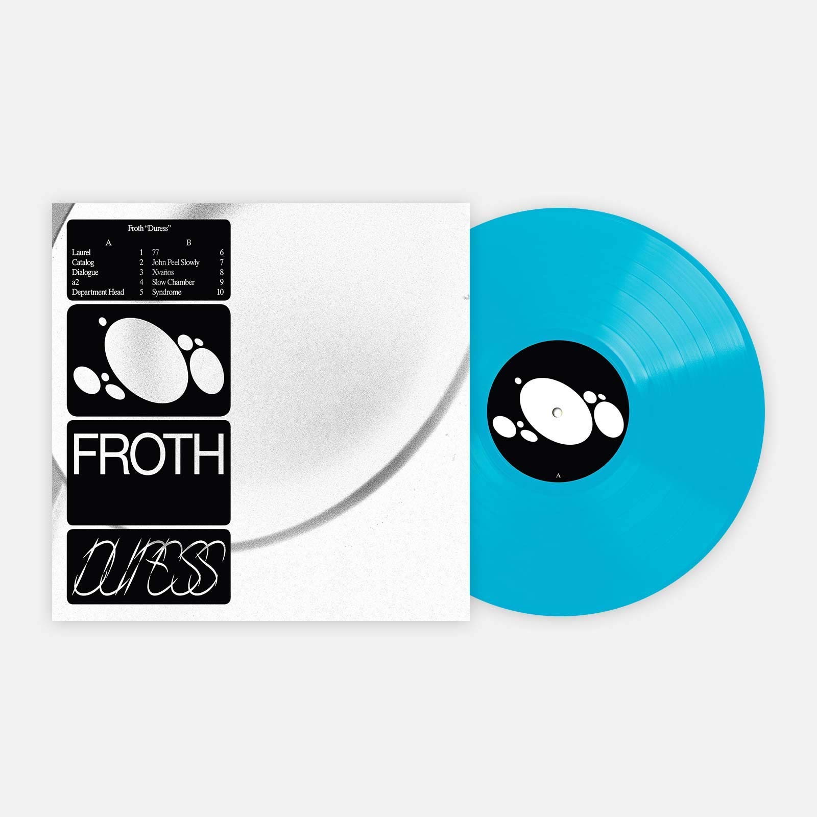 Duress - Limited Edition Light Blue Vinyl LP (Exclusive Club Pressing, Numbered) - Perfect for Collectors & Audiophiles, Great for Home Listening & Music Enthusiasts