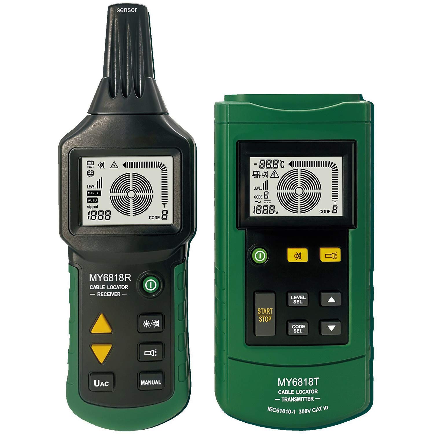**AUTENS Professional Cable Locator & Wire Tracker - Underground Pipe Detector & Cable Toner Finder for Electricians & DIY Projects (Ideal for Wall, Floor & Outdoor Use)**