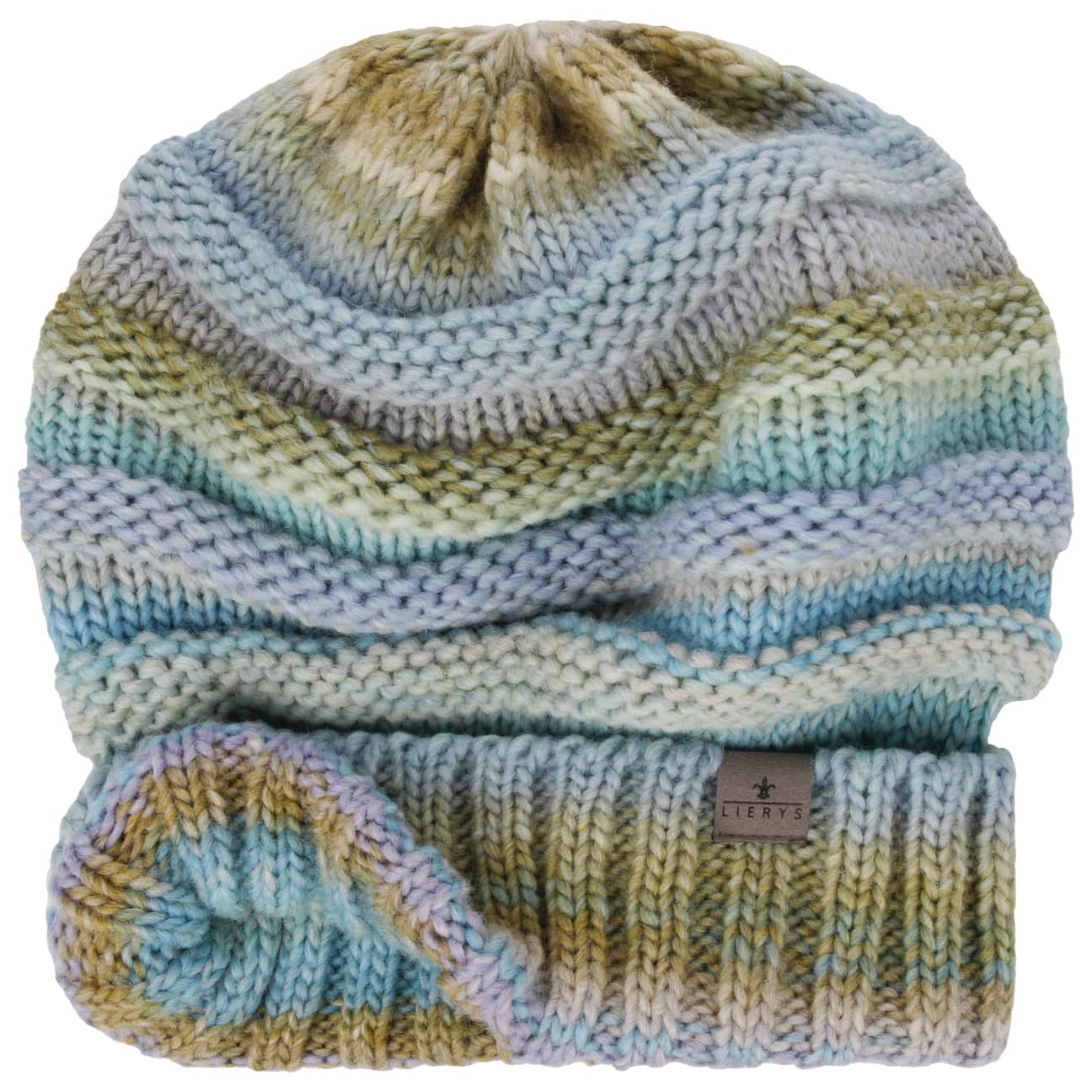 Lierys Bernardo Oversize Knit Hat - Soft Chunky Cable Knit Beanie for Women & Men | Winter Warm Slouchy Hat for Outdoor Activities, Skiing & Casual Wear