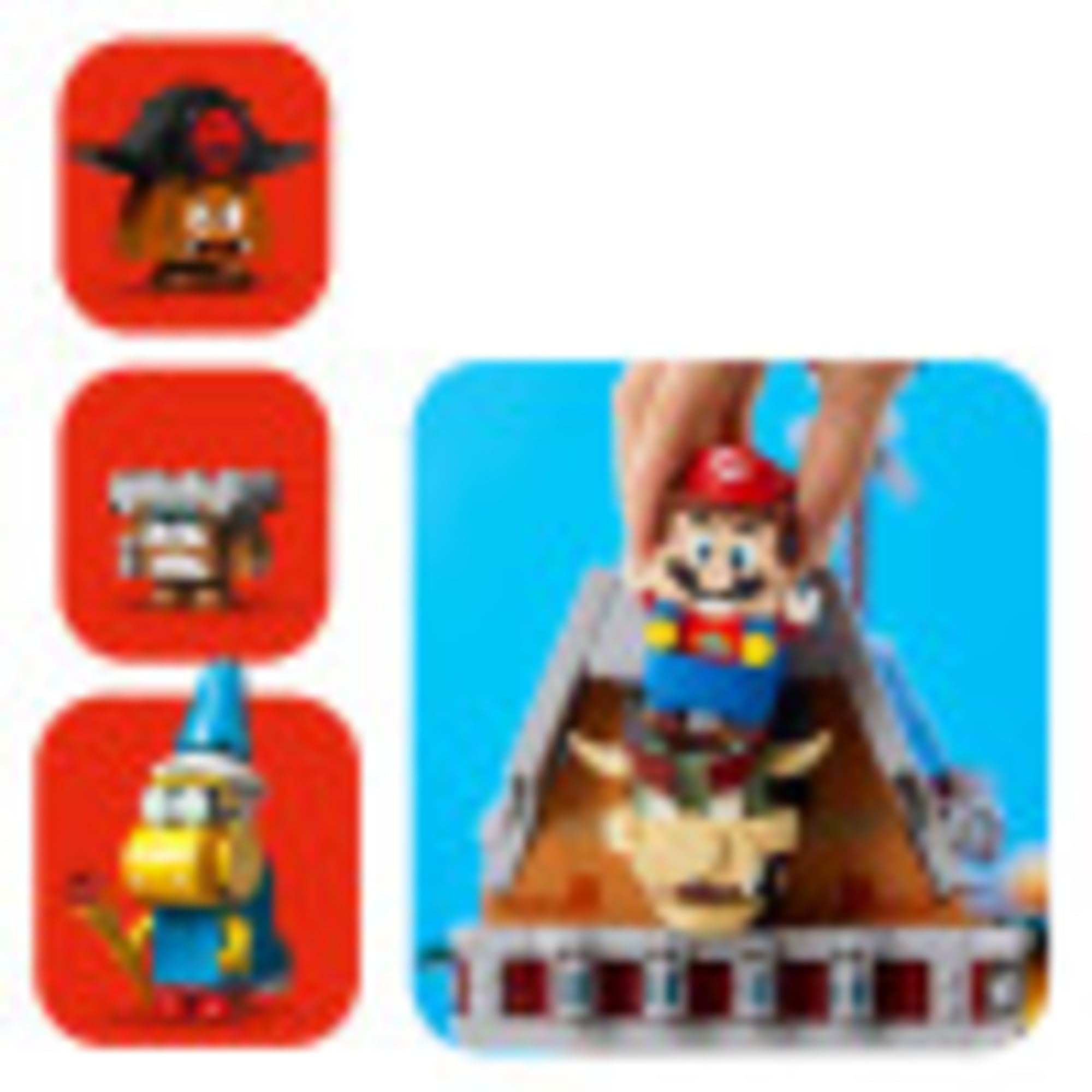 LEGO Super Mario Bowser's Airship 1,152 Piece Building Kit with Detailed Interior - Includes Kamek, Rocky Wrench, Goomba, POW Block & Cannon Start Pipe - Creative STEM Toy for Kids Ages 8+ - Perfect for Birthday Gifts, Family Bonding & Mario Themed Room Decor