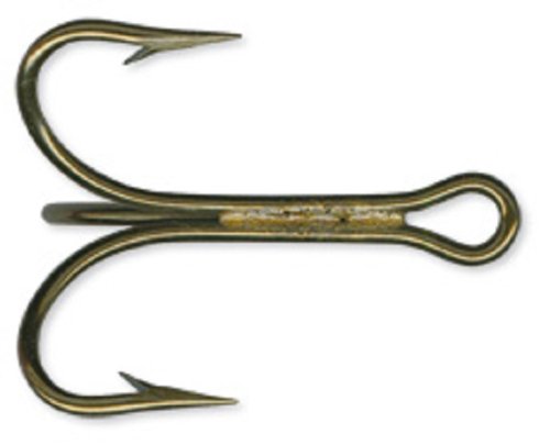 Mustad Classic 2 Extra Strong Treble Fishing Hooks - 5 Pack | Heavy Duty Saltwater & Freshwater Lures for Bass, Pike, Walleye Fishing | Ideal for Anglers & Professional Fishermen