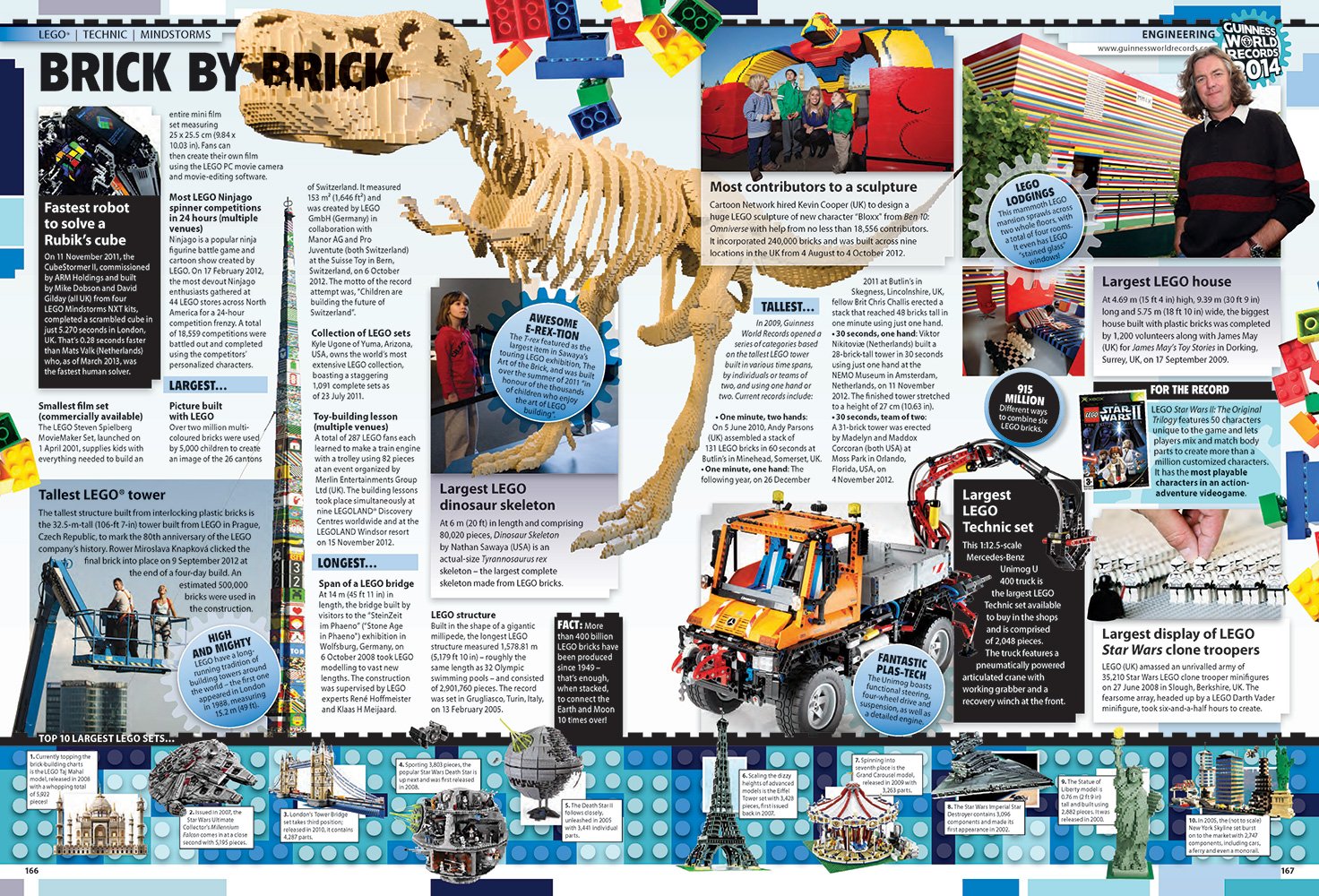 Guinness World Records 2014 Book - Officially Amazing Facts & Achievements | Perfect Gift for Trivia Lovers & Record Enthusiasts | Great for Family Game Nights & Classroom Learning