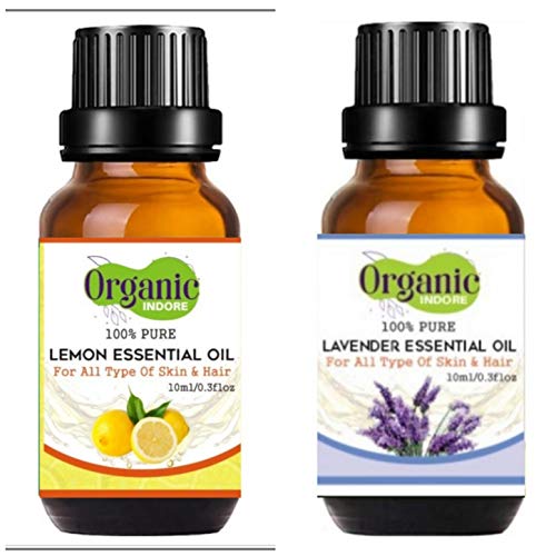 Lavender oil and Lemon oil…