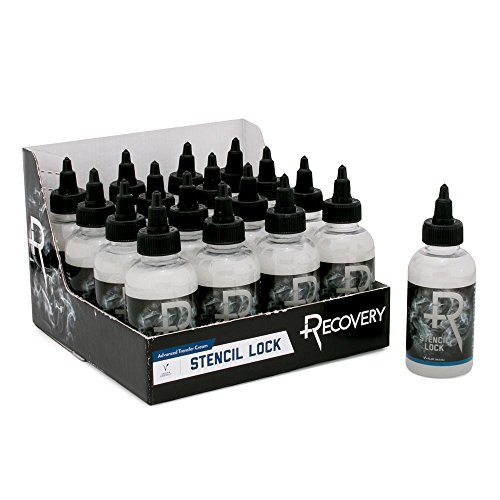 Professional Tattoo Stencil Lock Solution Cream - 4oz (16 Pack) for Enhanced Stencil Transfer & Long-Lasting Results | Ideal for Tattoo Artists & Aftercare