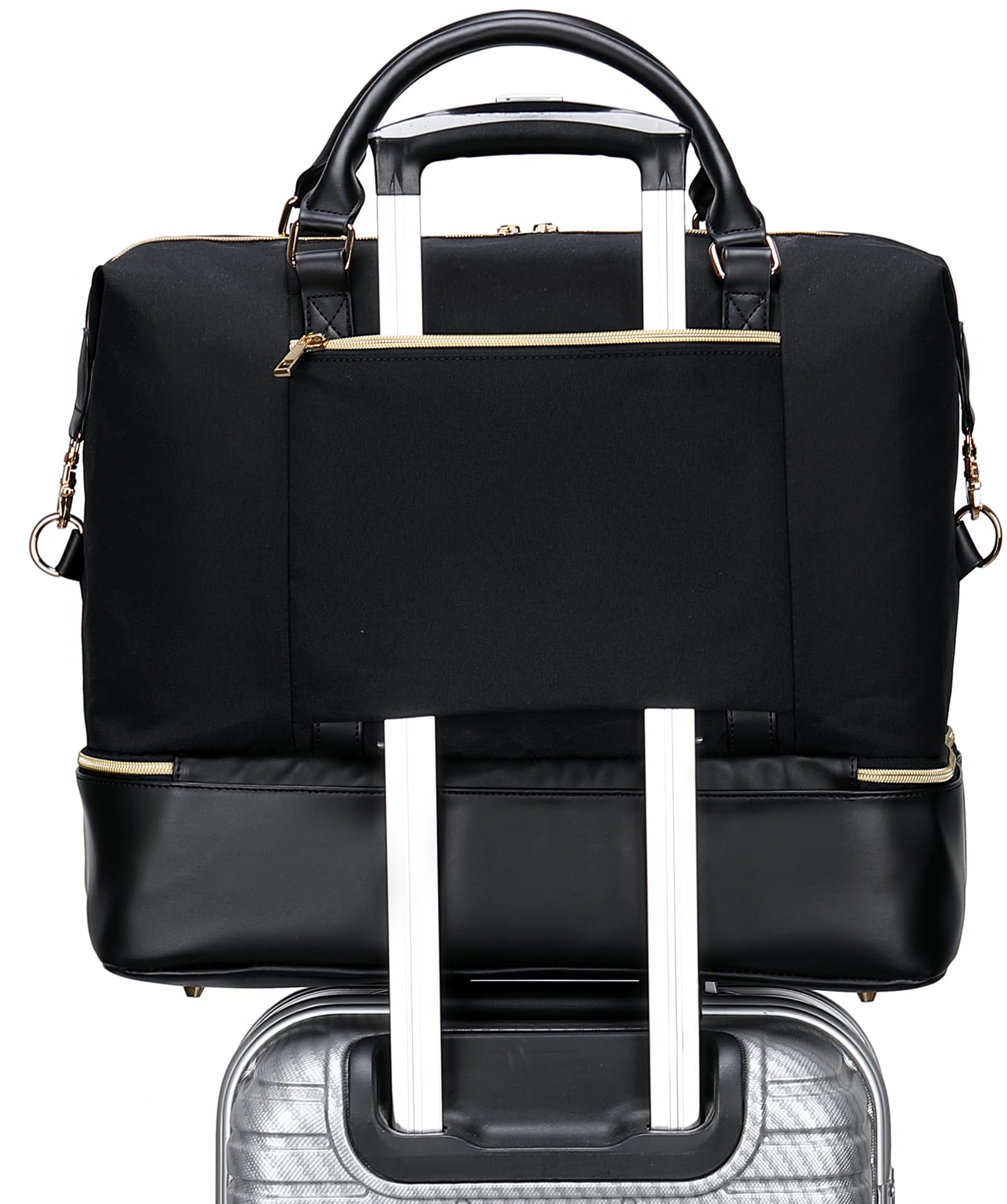 CAMTOP Women's Travel Weekender Bag - Overnight Duffel Carry-On Tote with 15.6 Inch Laptop Compartment, Perfect for Business Trips and Weekend Getaways