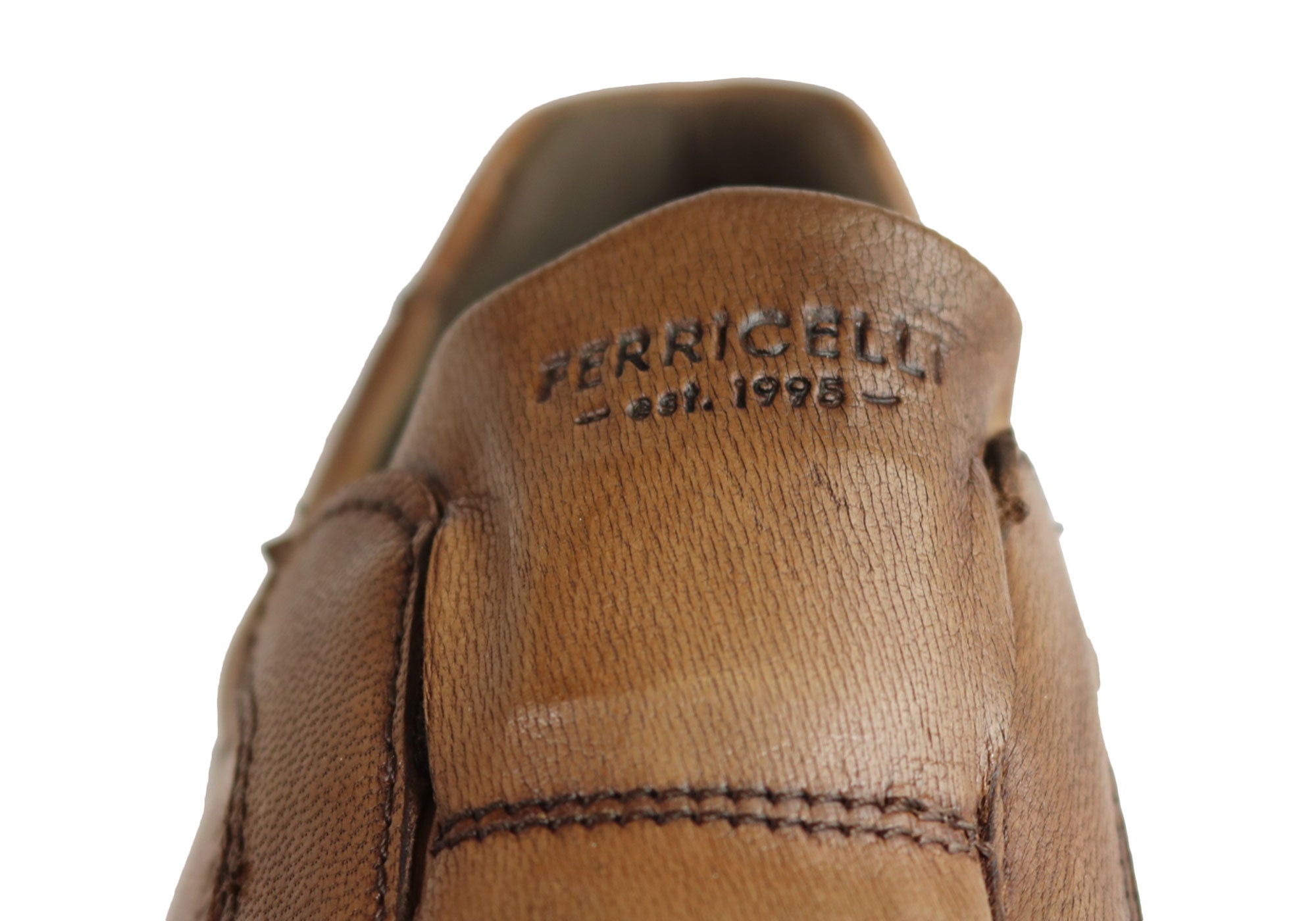 Ferricelli Carlo Men's Leather Slip-On Casual Shoes - Handmade in Brazil - Comfortable Loafers for Work, Travel & Everyday Wear