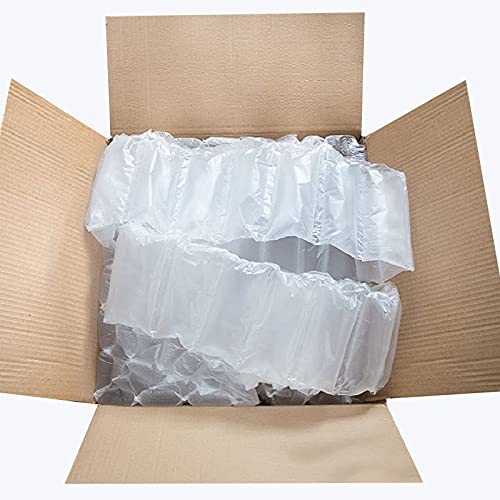 Inflatable Air Cushion Wrap Roll - 1640 ft Bubble Packaging Film for Shipping (7.8