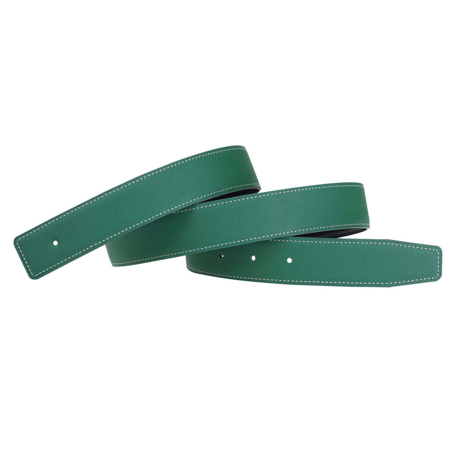 Premium Full Grain Cow Leather Belt Strap - 32mm Wide No Buckle Replacement for Men & Women | Durable & Stylish for Casual, Office & Formal Wear