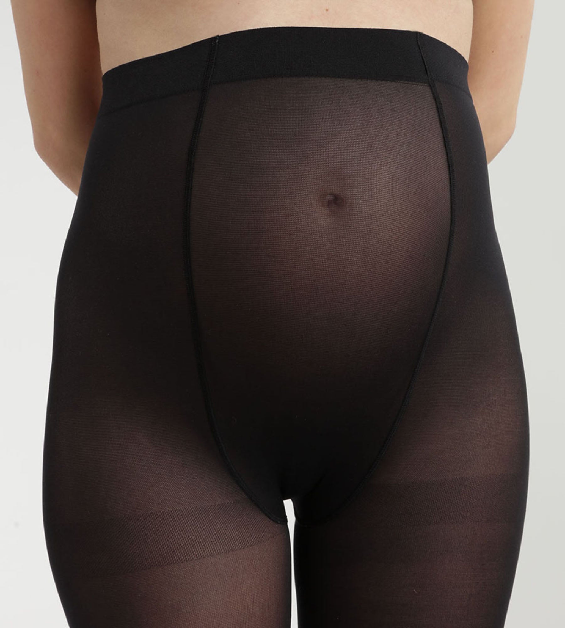 Opaque Maternity Tights with Ultra Stretchable Waistband - Dim Style Mama - Perfect for Pregnancy Comfort & Postpartum Support