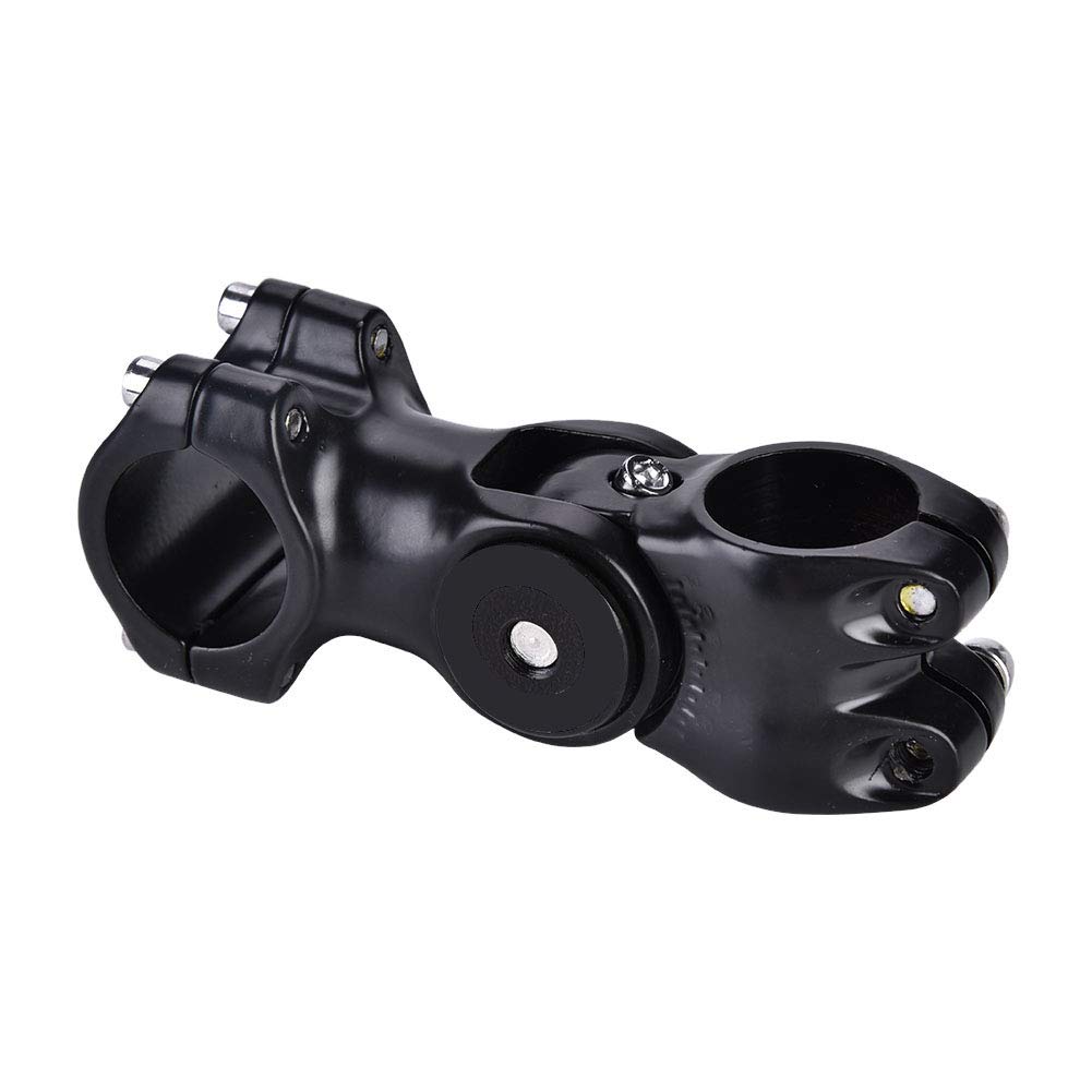 Luroze Adjustable Bike Stem Handlebar - Lightweight & Anti-Rust Aluminum Alloy for Road Bikes, Mountain Bikes & Folding Bikes - Perfect for Commuting, Fitness & Outdoor Cycling Adventures