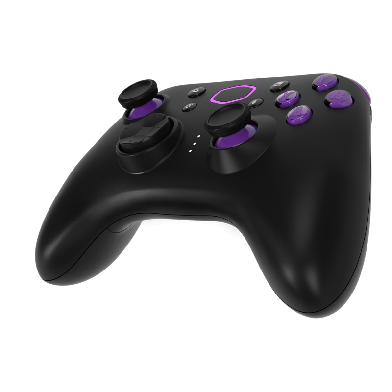 Cooler Master CMI GSCX BK1 CM Storm Gaming Controller - High Performance PC & Console Gamepad for Esports, FPS, and Racing Games | Ergonomic Design for Comfortable Long Gaming Sessions