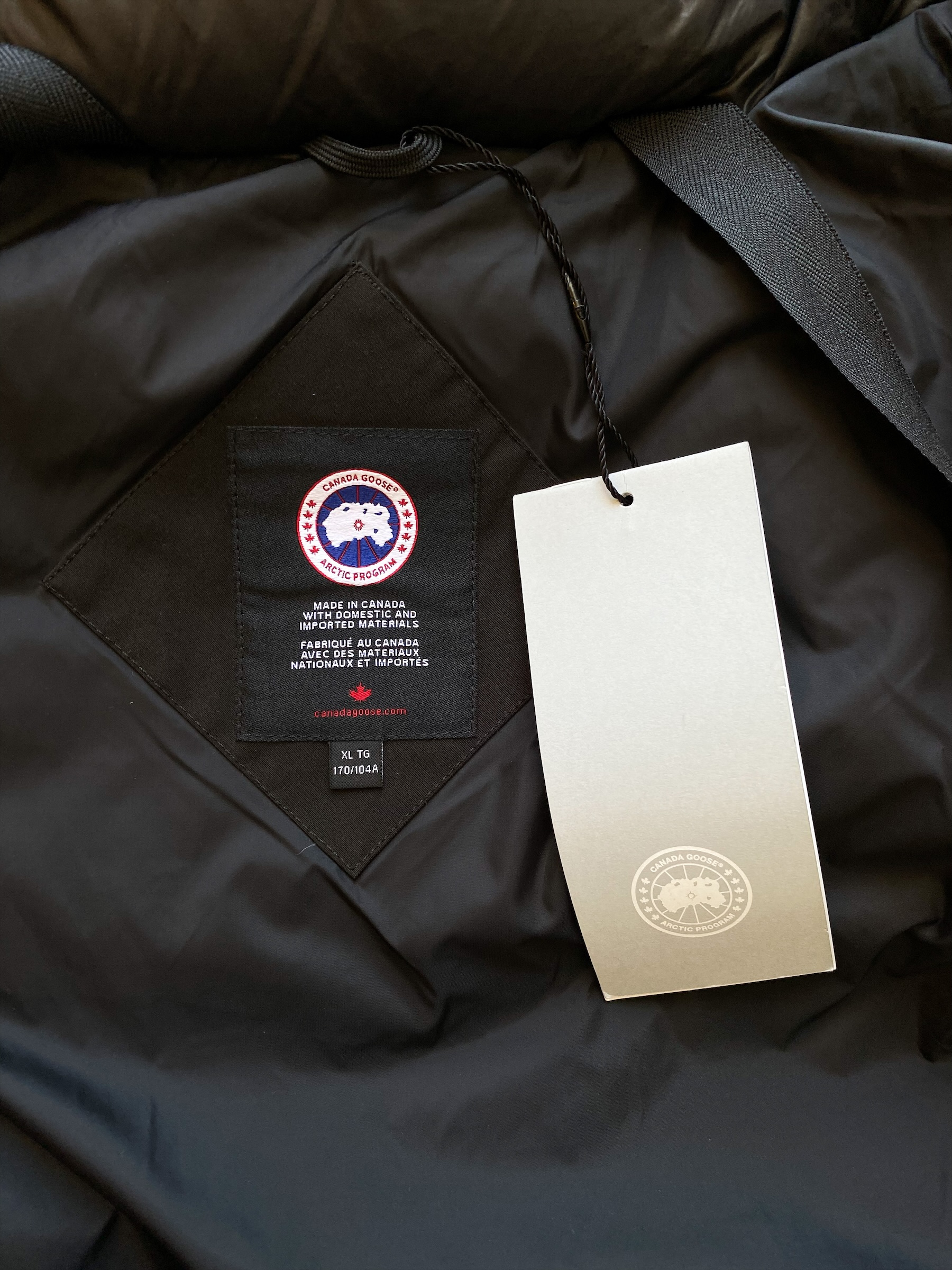 Canada Goose Black Merrit Women's Winter Jacket - Waterproof & Windproof Parka for Cold Weather - Perfect for Outdoor Activities, Skiing, and Daily Commute