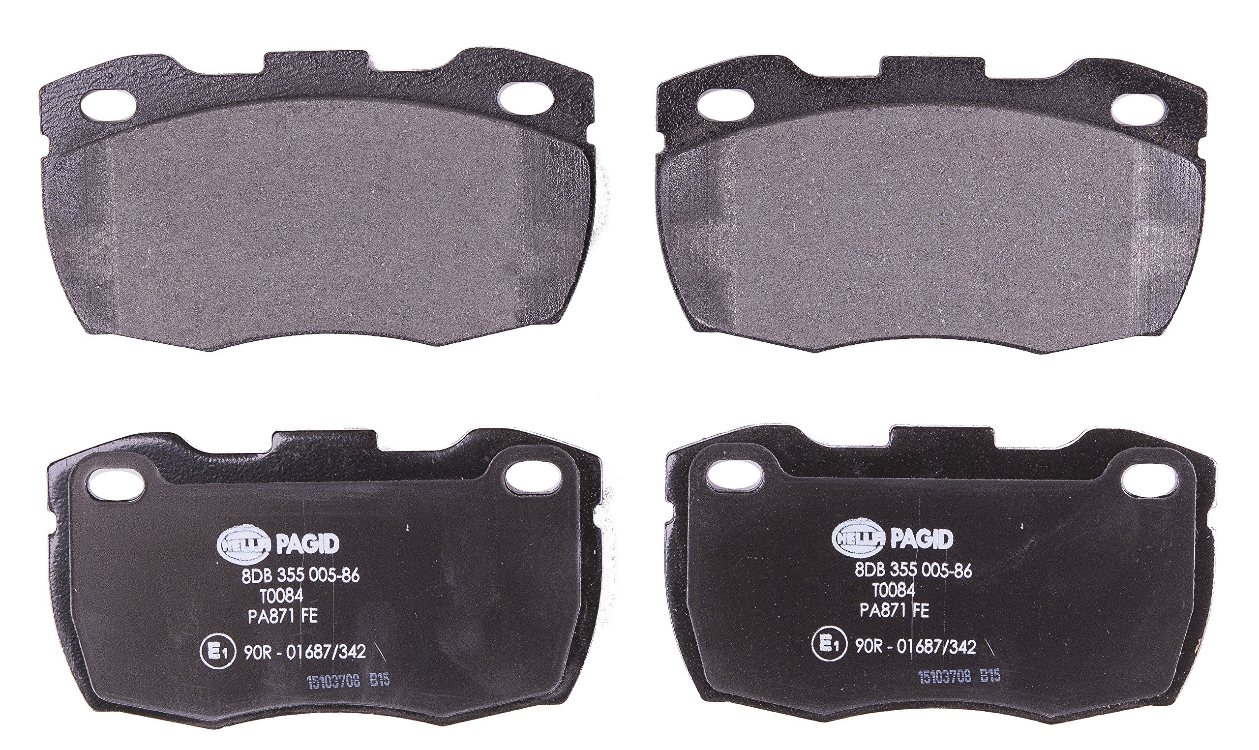 Pagid 355005861 Disc Brake Pad Set - High Performance Brake Pads for Cars & Trucks | Perfect for Daily Commuting & Highway Driving