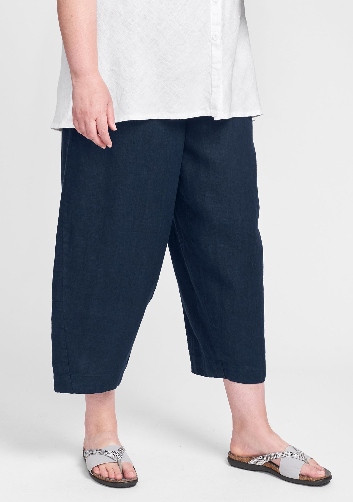 Seamly Linen Pants for Women - Breathable Comfort Pants for Summer, Travel & Casual Wear - Final Sale