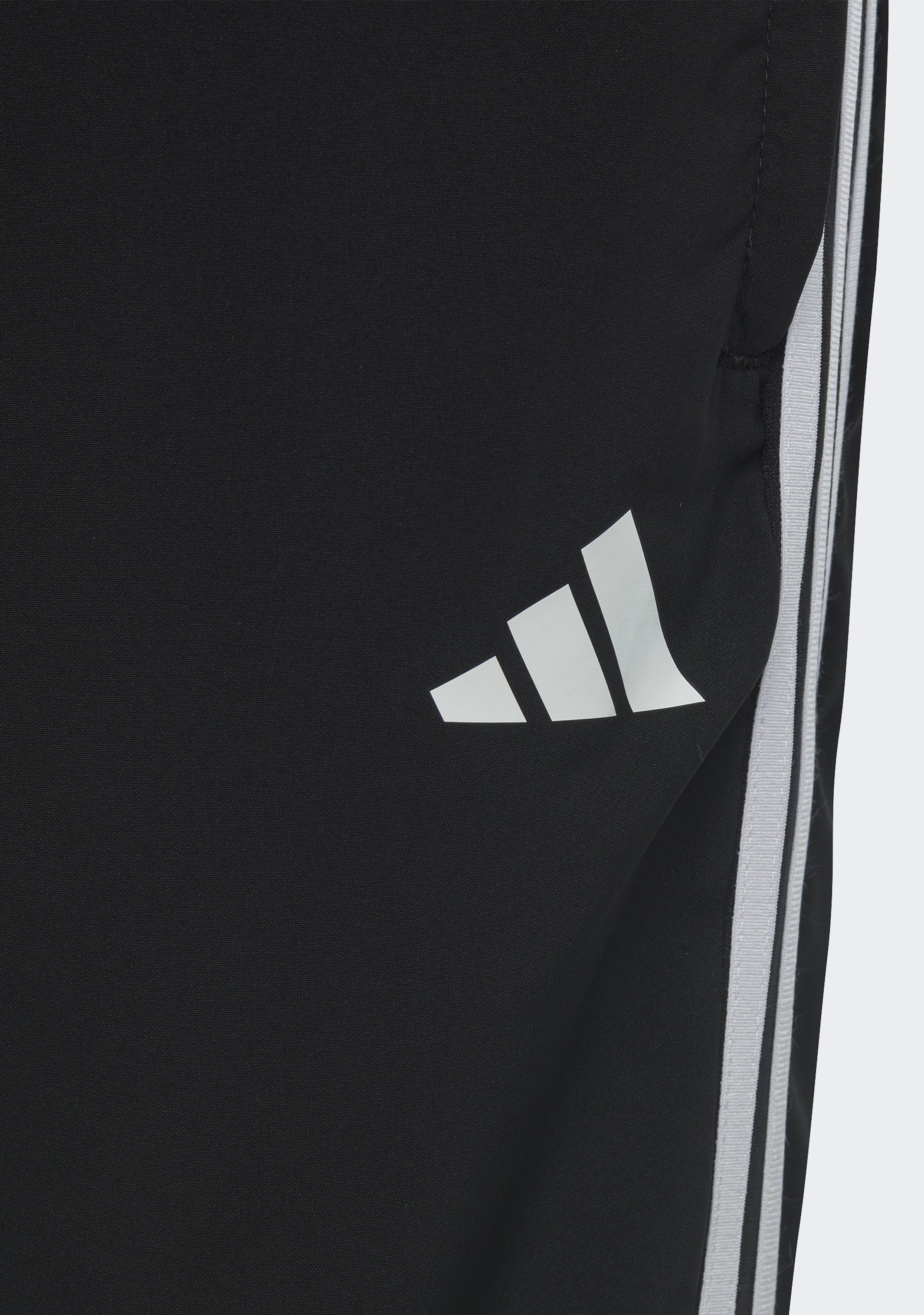 Adidas Kids' Tiro 23 League Woven Pants - Black | Youth Soccer Training & Casual Wear | Perfect for Practice, Games & Everyday Outfits