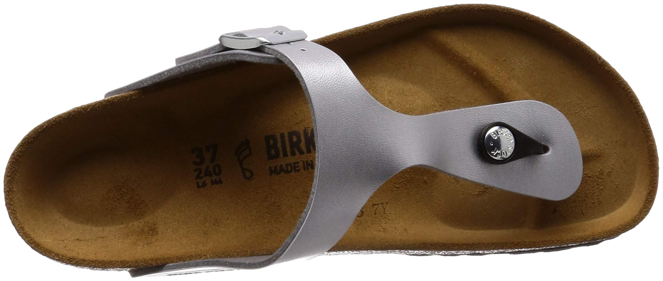 Birkenstock Women's Flatform Sandals in Silver - Comfortable & Stylish Summer Shoes for Women | Perfect for Beach, Vacation & Casual Outings