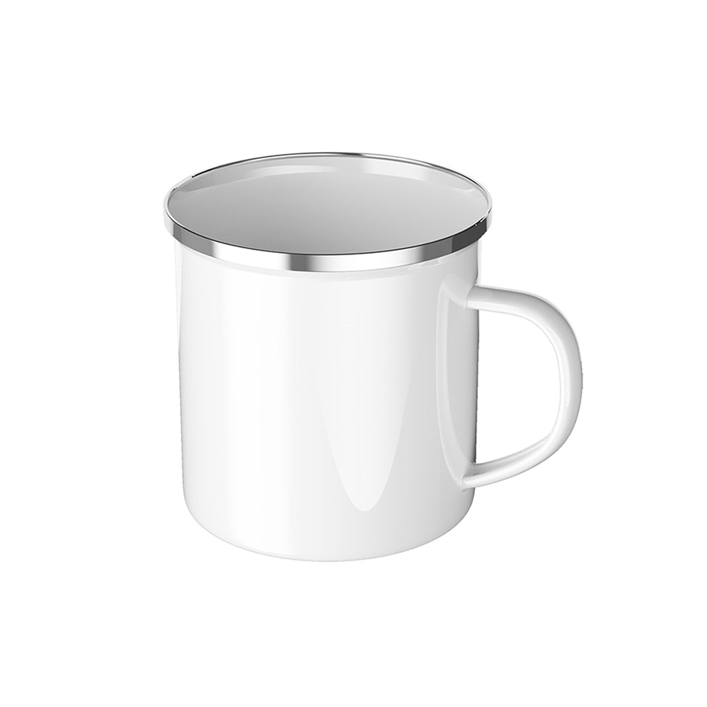 Premium Enamel Camping Mug - Durable & Lightweight Coffee Cup for Outdoor Adventures, Hiking, and Travel - Penda Brand