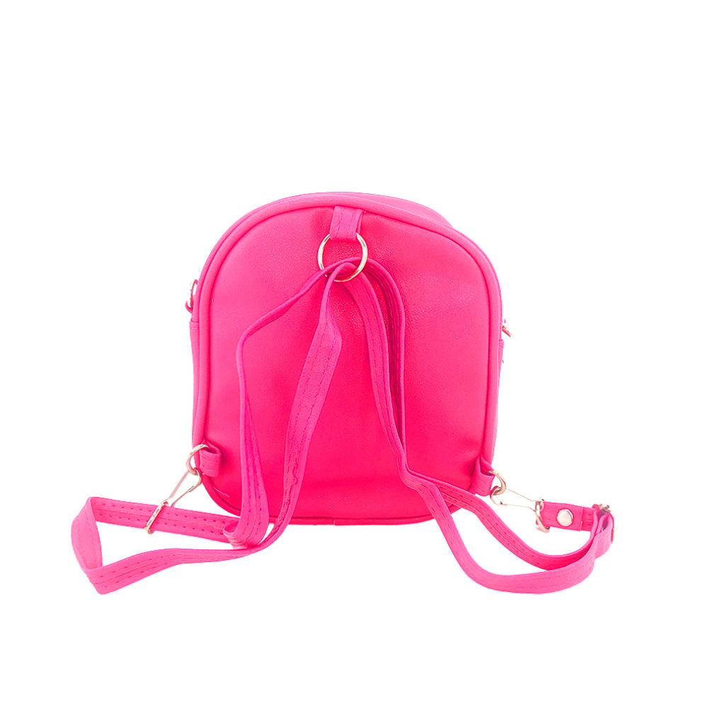 Glitter Bunny Backpack for Women & Girls - Cute Hot Pink Shiny Backpack for School, Travel & Everyday Use