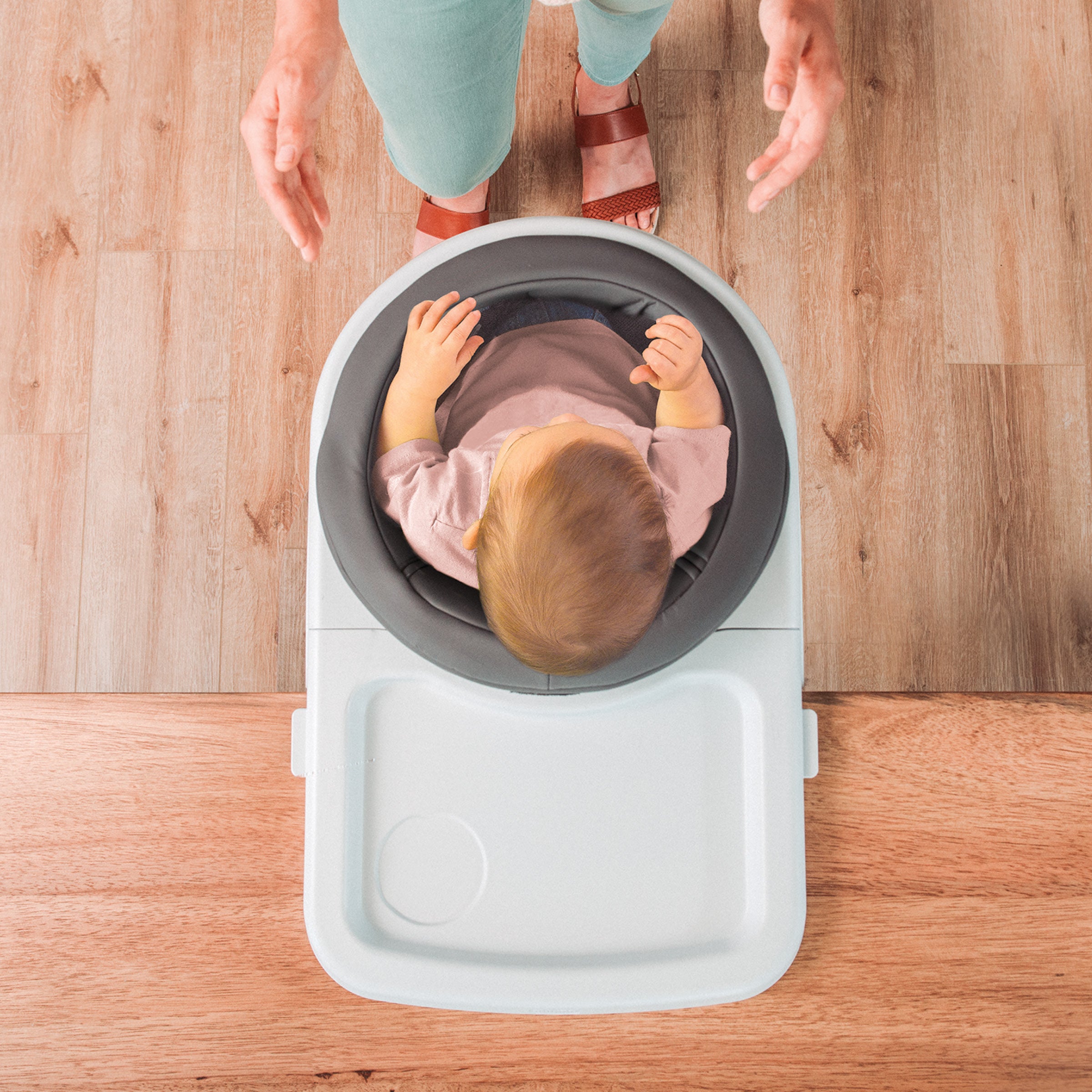 Chicco FastLock 360 Hook On Chair - Portable Baby High Chair for Dining Table - Safe & Easy to Install - Perfect for Home, Restaurants & Travel
