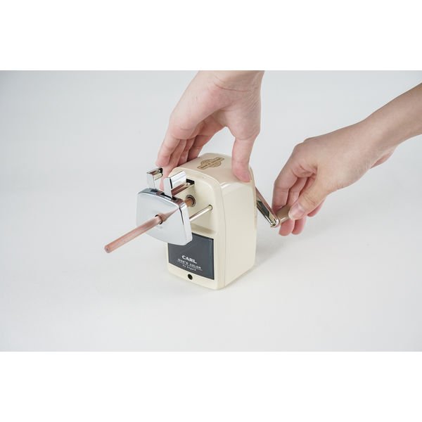 Carl Angel 5 Premium 3-Hole Manual Pencil Sharpener - Durable Metal Blade for School, Office & Art Studio Use